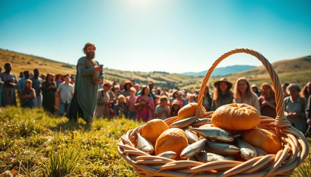 Jesus feeds 5000 Jesus feeds 5000