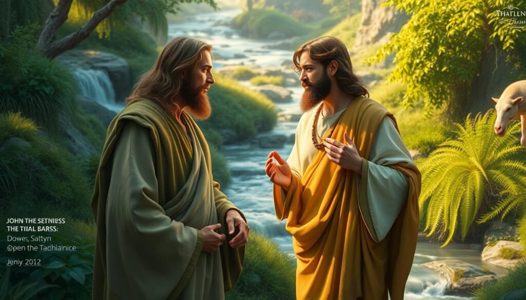 John the Baptist and Jesus