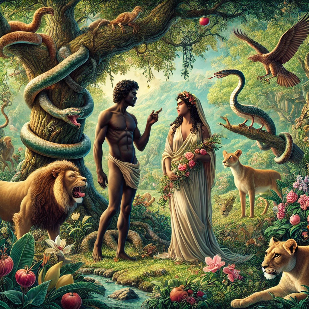 summary of the adam and eve story