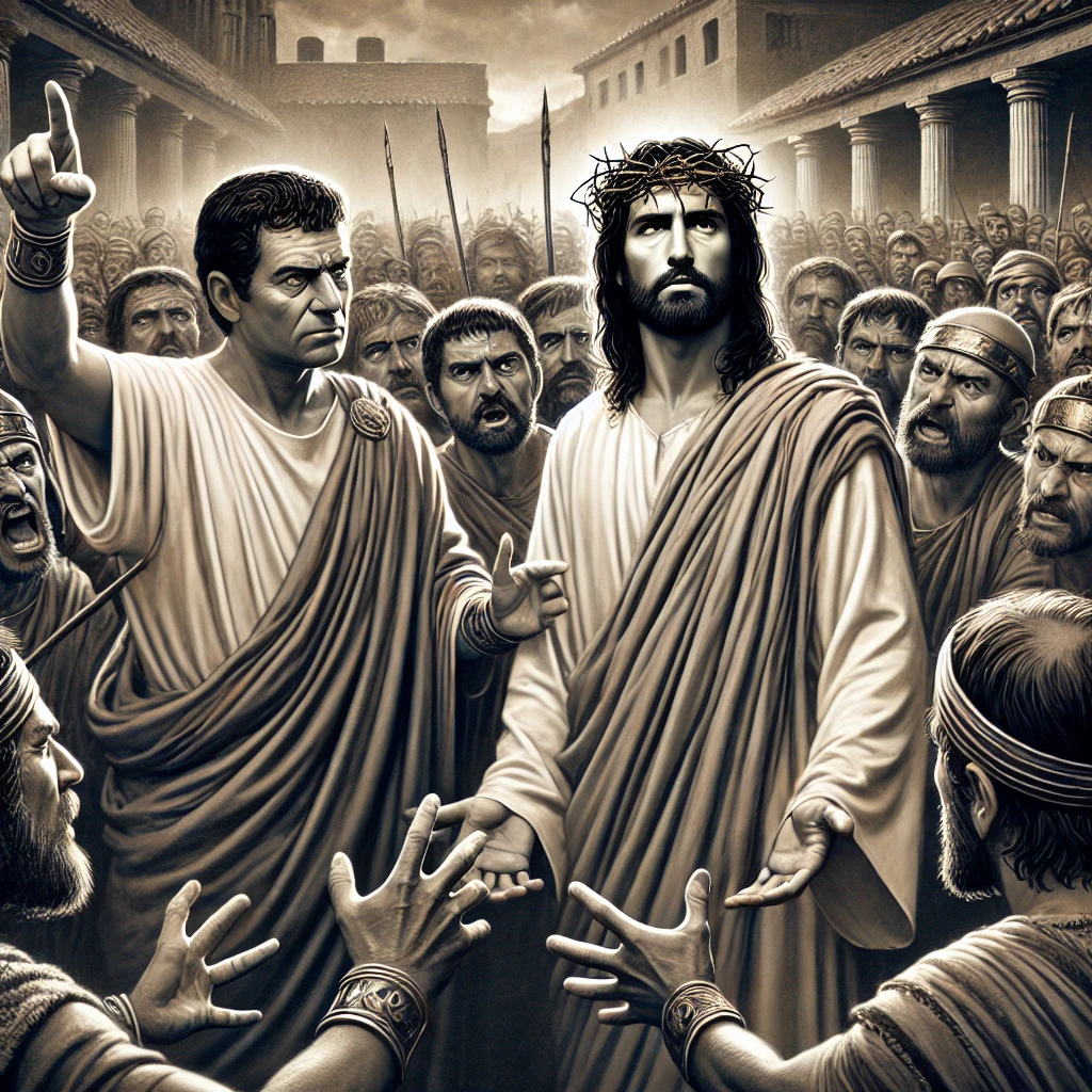 Jesus and Pilot