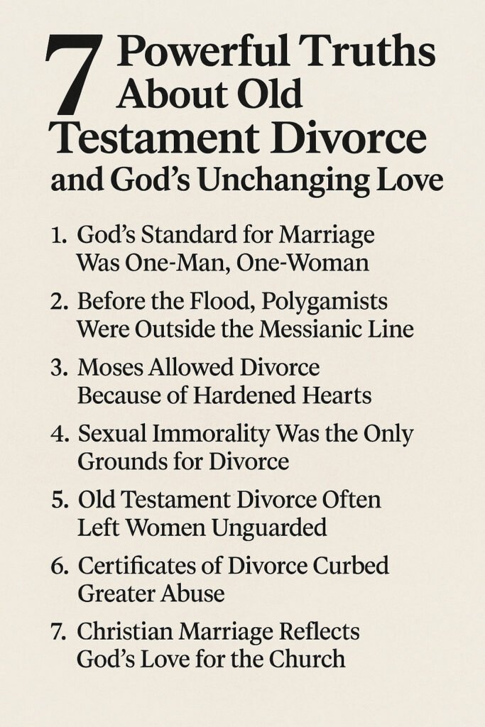 old testament divorce