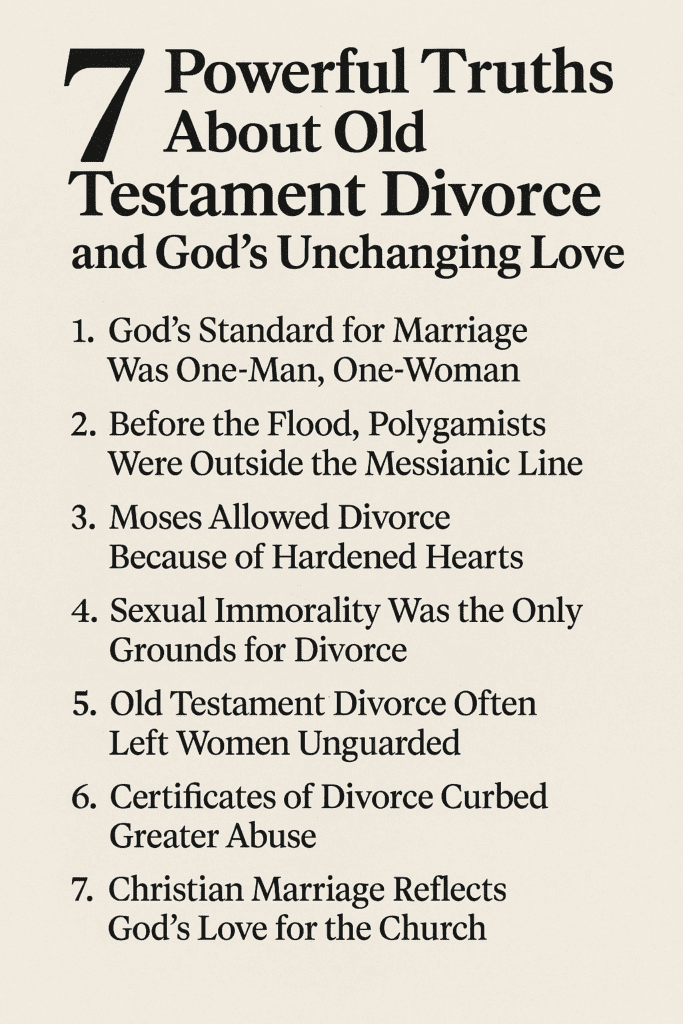 old testament divorce