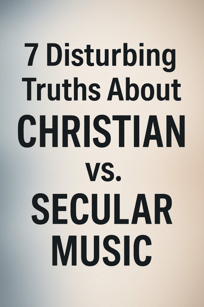 christian vs. secular music