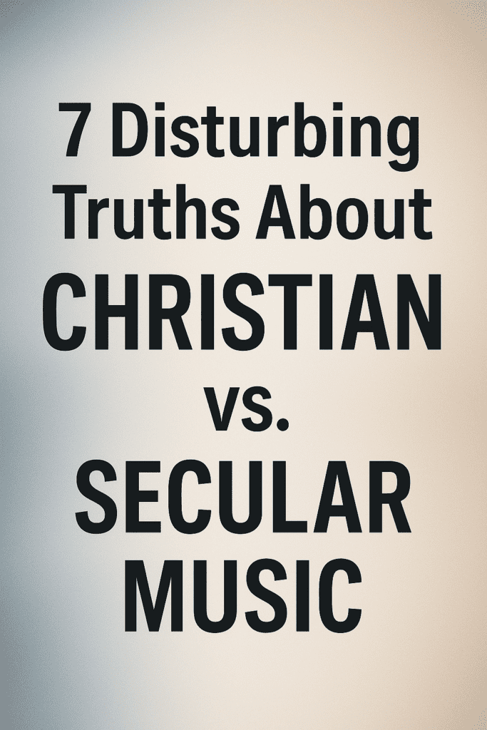 christian vs. secular music