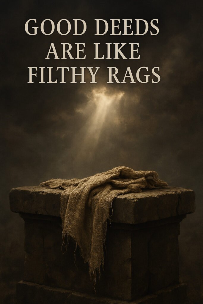 good deeds are like filthy rags