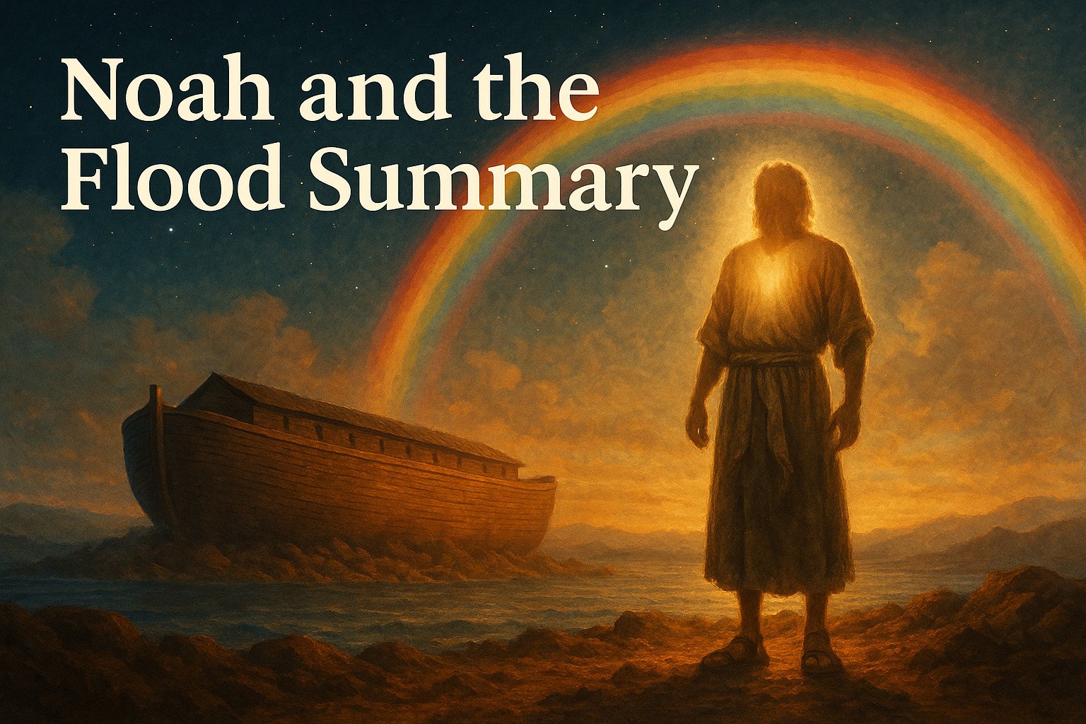 Noah and the Flood Summary: Genesis 8–9 and God's Profound Covenant of ...
