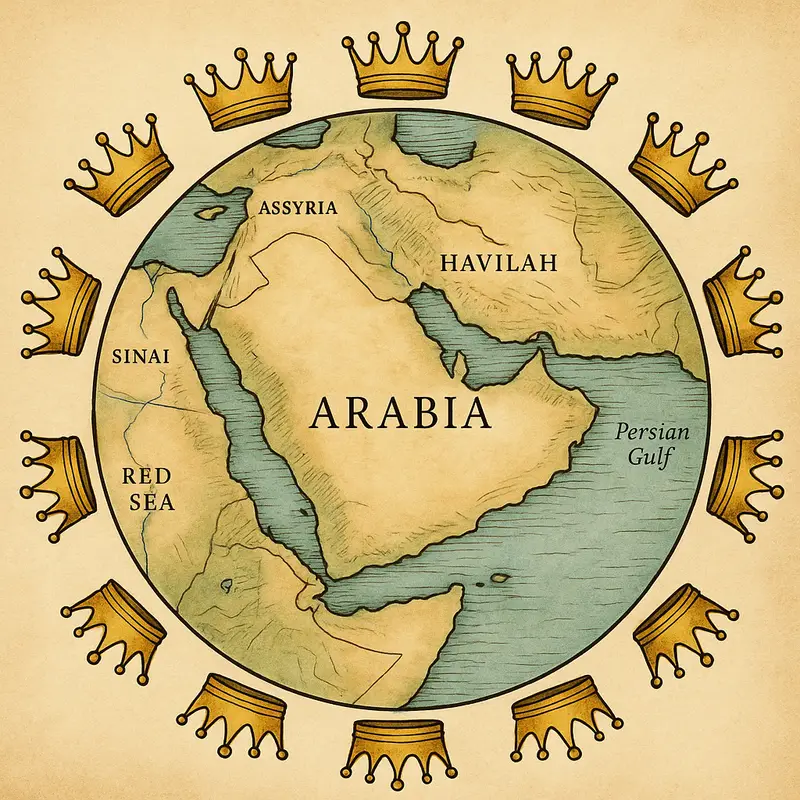 12 princes of Ishmael death of abraham