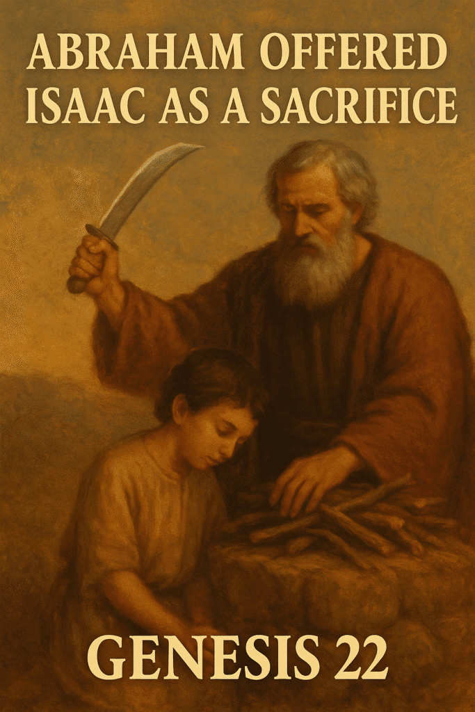 Abraham Offered Isaac as a Sacrifice
