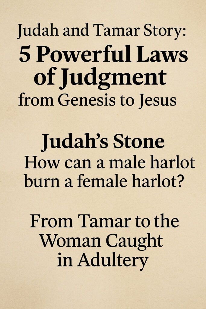 The Judah and Tamar Story