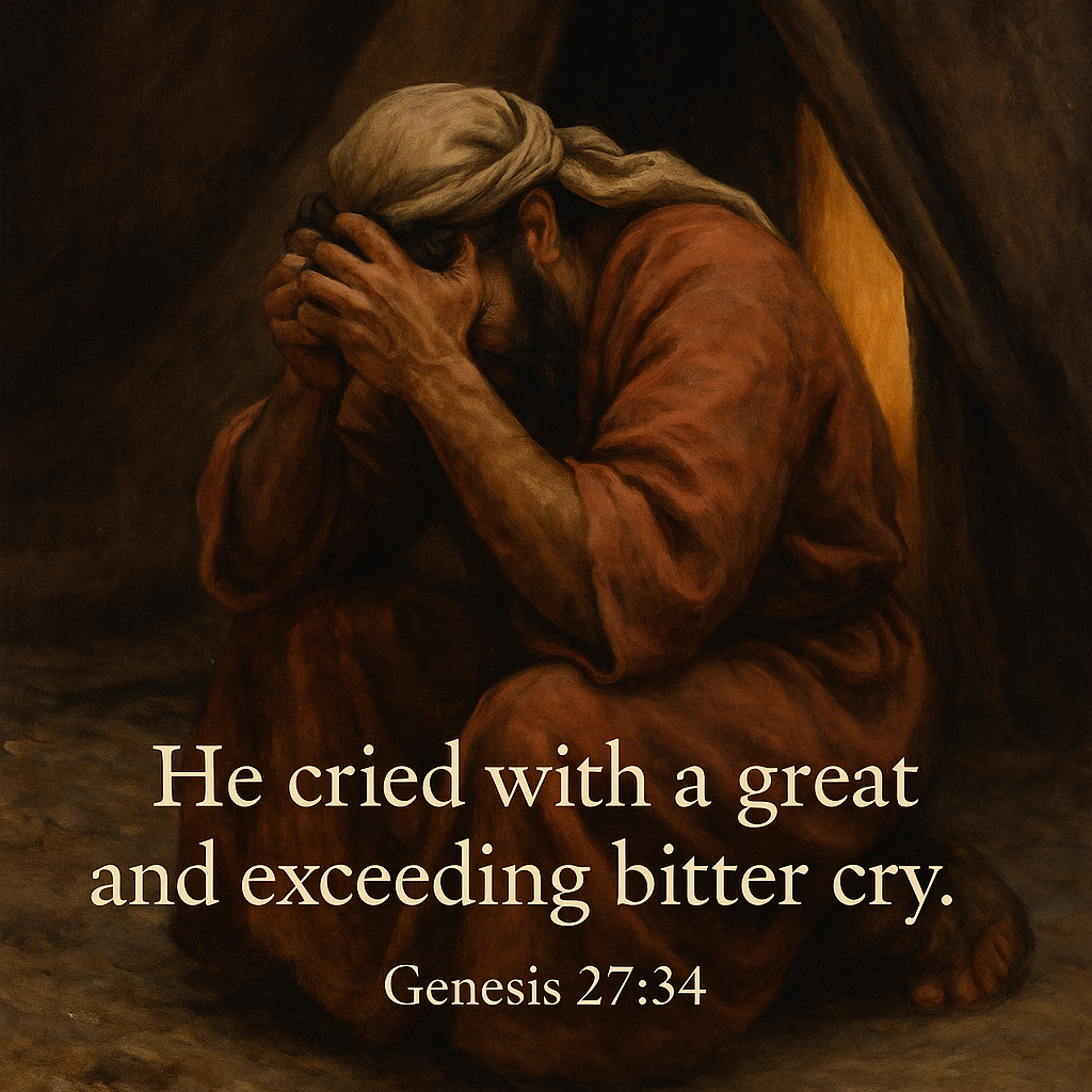 Esau's bitterness