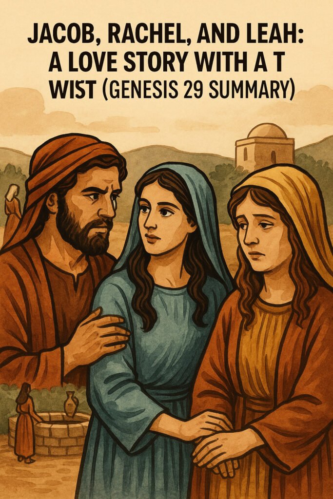 Jacob Rachel and Leah bible story