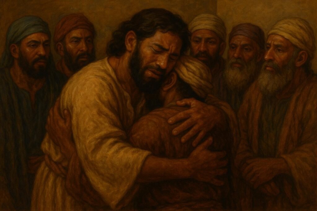 Joseph reveals himself to his brothers