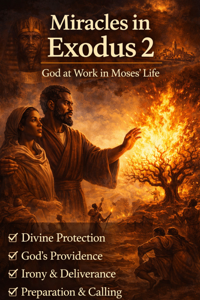 Moses’ Birth, Moses’ Escape from Egypt, Moses’ Marriage to Zipporah: Exodus 2 Summary