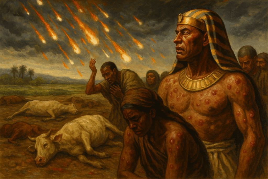 exodus 9 plagues of egypt