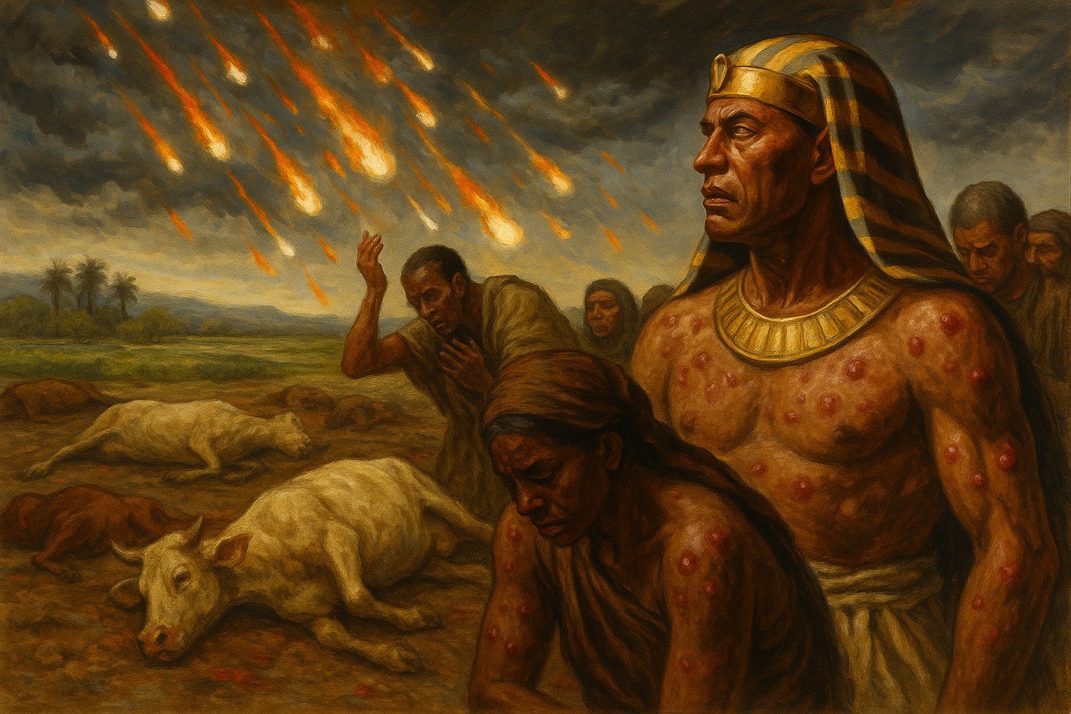 Exodus 9 Plagues of Egypt - Livestock, Boils, and Hail - Profound - All ...