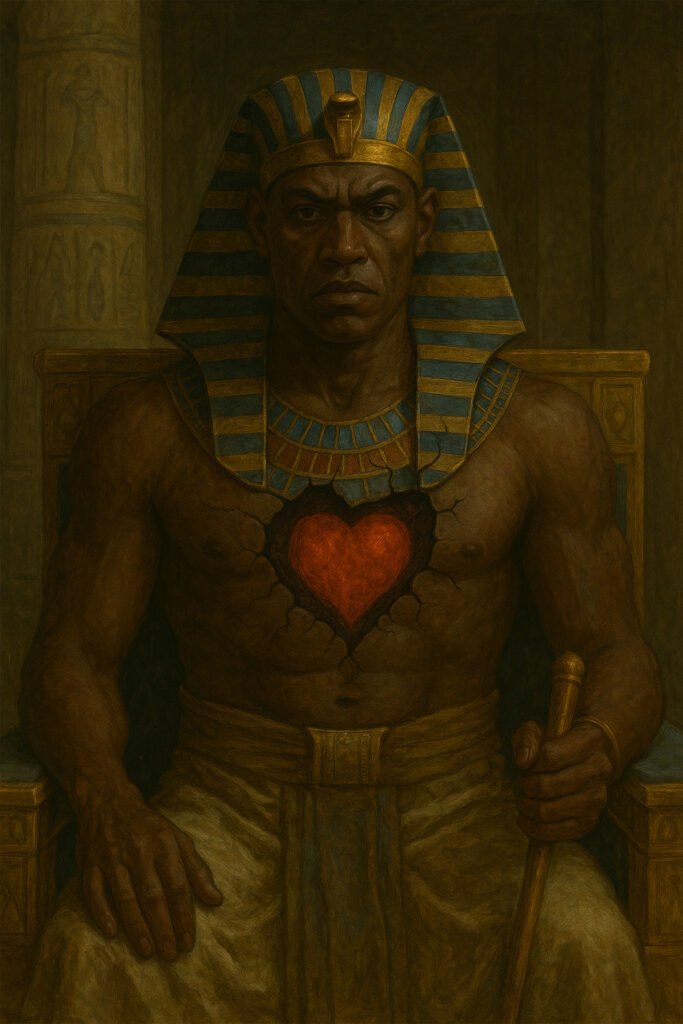 Pharaoh's heart hardened