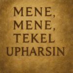 The writing on the wall