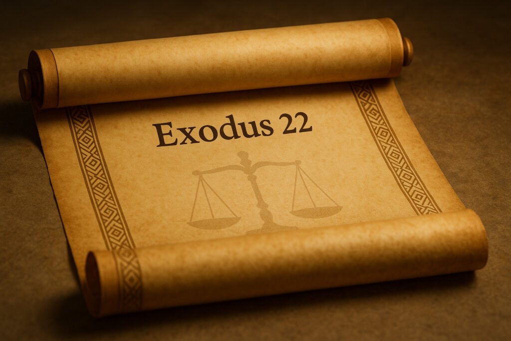 exodus 22 summary