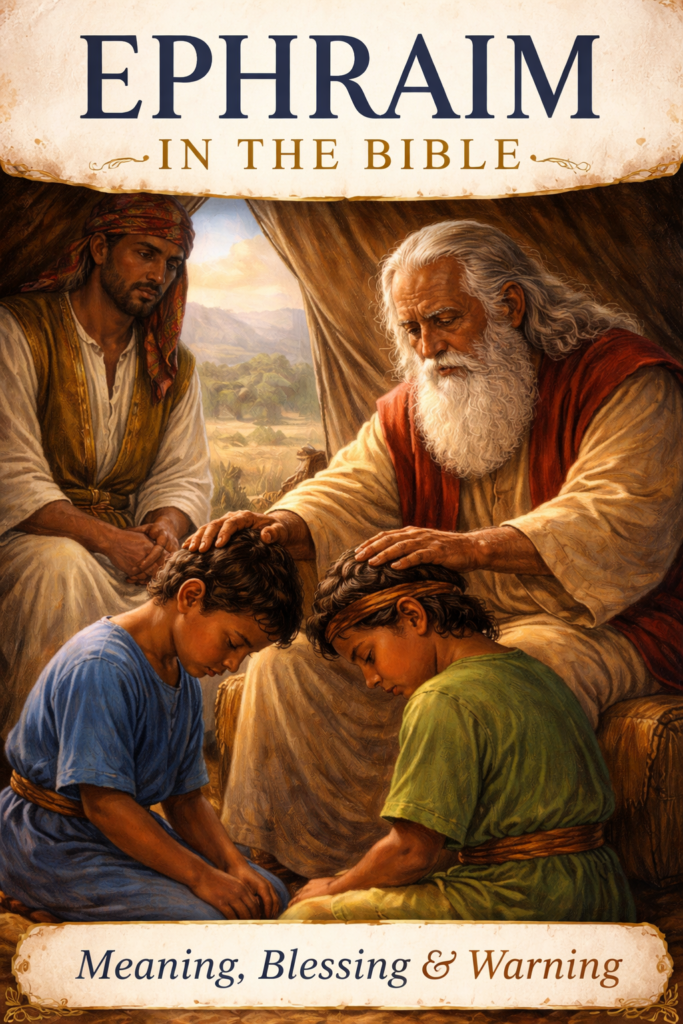 Ephraim in the bible