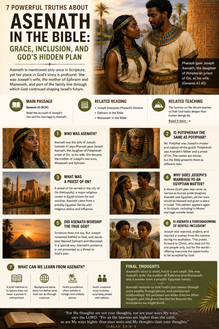 Asenath in the bible